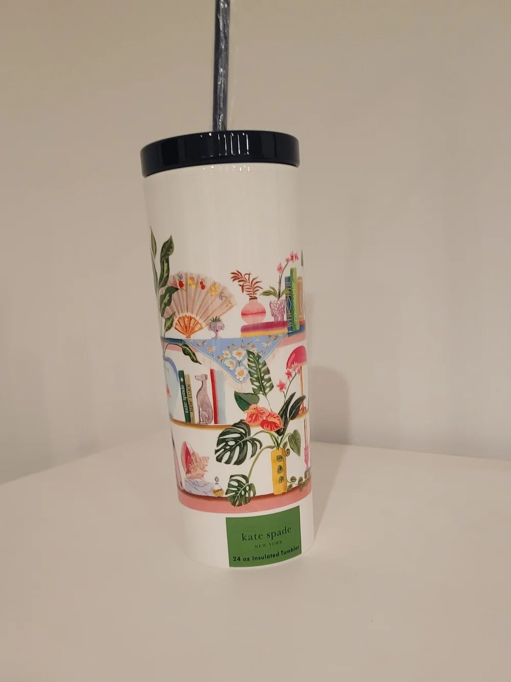 Kate Spade 24 oz Bookshelf Insulated Tumbler